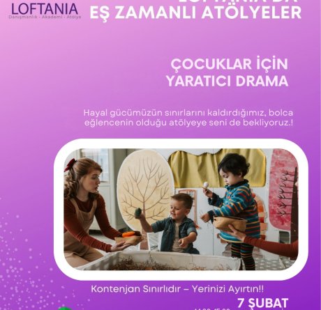Loftania | Çocuklar için Ritim Dans ve Hareket Atölyesi