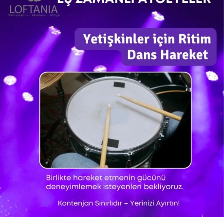 Loftania | Yetişkinler için Ritim Dans ve Hareket Atölyesi